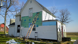 one giant leap, curb appeal, home maintenance repairs, Progress
