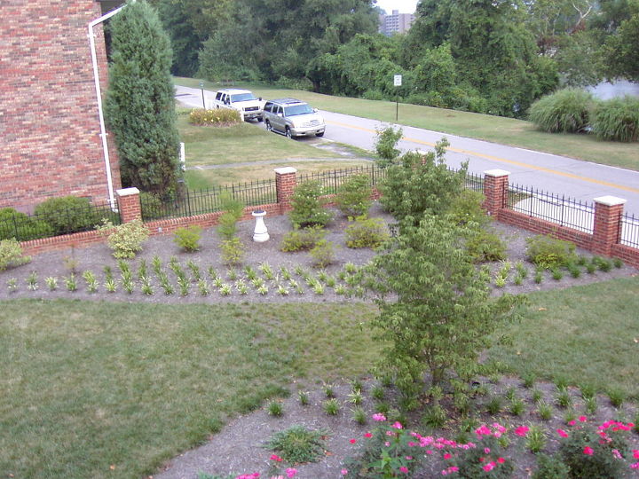 sharing the dirt on our original zone 6 7 traditional landscape plan, gardening, landscape
