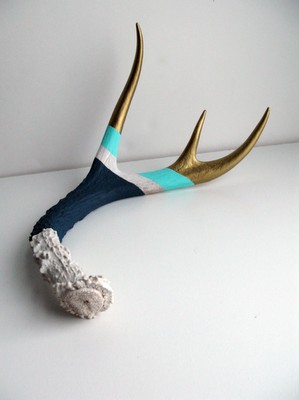 new decorating idea diy faux antlers, crafts, home decor, painting