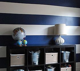 creating a focal wall with painted stripes, bedroom ideas, home decor, painting, Enjoy your new striped walls