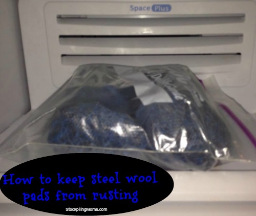 how to keep steel wool from rusting, cleaning tips, How to keep steel wool from rusting