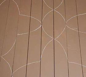 how to paint a design on your porch floor, Keep going with alternating rows across the porch When you reach the porch rail fold the templates as needed to fit the smaller space RELATED See inspirational Victorian era porches