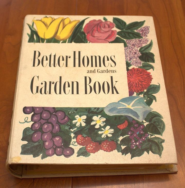 vintage finds from a dumpster, home decor, 1950 s Better Homes and Gardens Garden Book