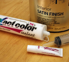 different color caulking