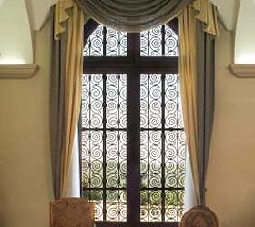 palladian window curtain ideas, bedroom ideas, home decor, living room ideas, Palladian window curtains for a truly luxurious style Who else wants these in their home