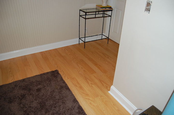 installing laminate flooring in a basement, Another view