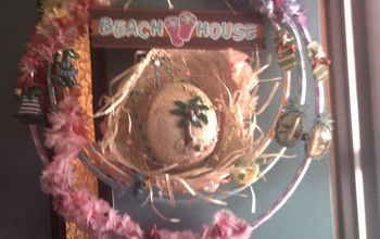 My Summer Wreath inspired by Debi M (Washington, NC)