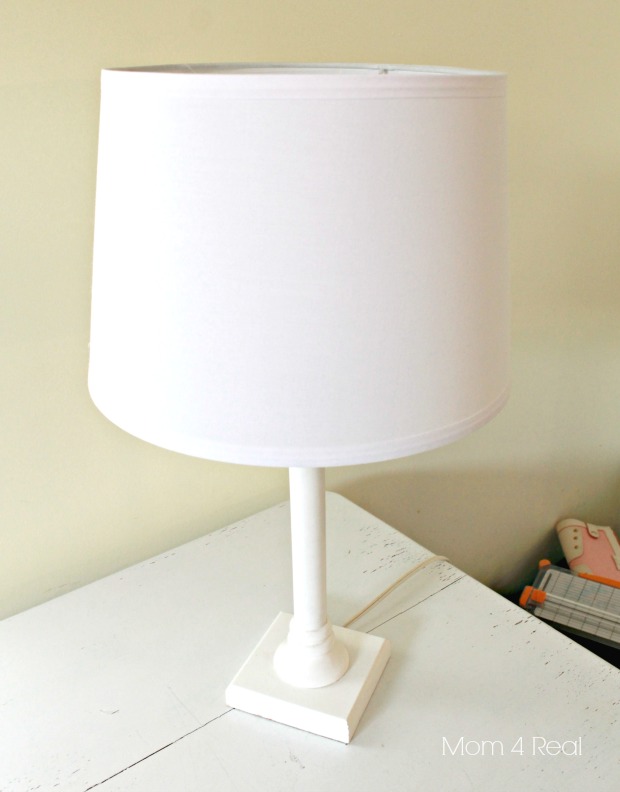 stencil a lampshade with a sharpie marker, crafts, lighting, Lampshade before