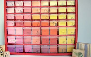 Colorful Stamp Storage
