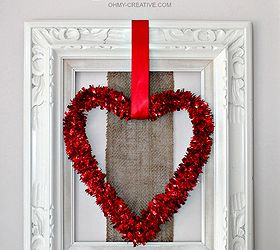 valentine heart art, crafts, seasonal holiday decor, valentines day ideas