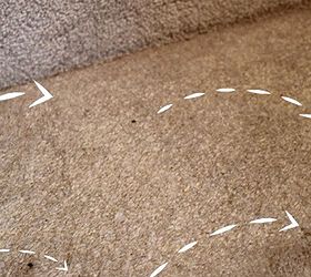 the very best trick to clean stubborn carpet stains, cleaning tips, flooring