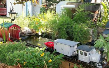 Electric Trains in the Garden