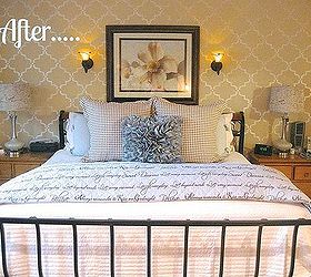 master bedroom update, bedroom ideas, home decor, and after