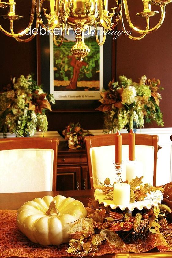 five easy steps to warm amp cozy fall decor, seasonal holiday decor, those floral arrangements are dried and fake hydrangeas that stay all year long each season it s easy to add some leaves blossoms or grasses for an update