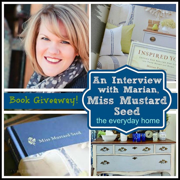 an interview with miss mustard seed and a book giveaway, painted furniture, A fun interview with MIss Mustard Seed