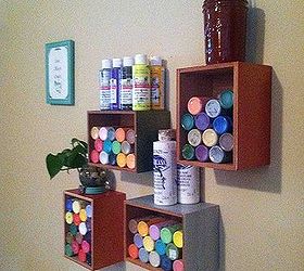 craft room, craft rooms, home decor, storage ideas, Cigar boxes after
