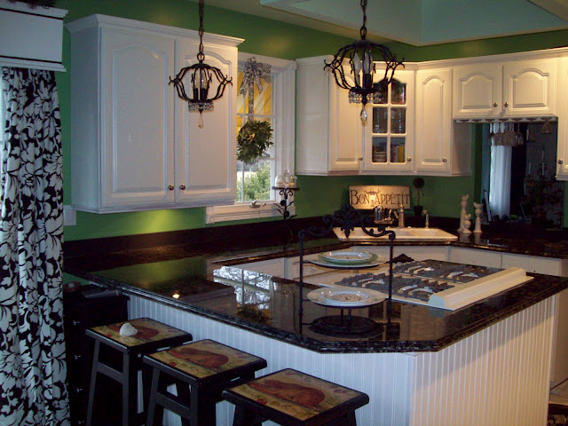 I Painted My Ugly Formica Counters To Look Like Faux Granite