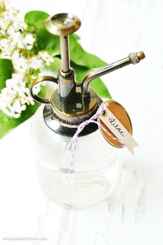 heaven in a bottle homemade lilac scented room spray, cleaning tips, crafts