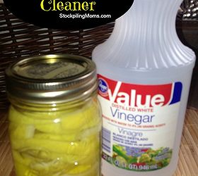 lemon vinegar cleaner, cleaning tips, Lemon Vinegar Cleaner