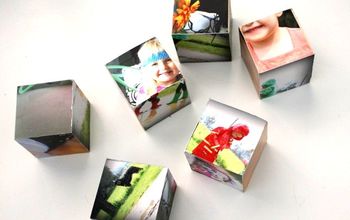 DIY Picture Blocks: un regalo memorable que no se sale del presupuesto