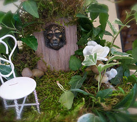 whimsical elf door, crafts, flowers, gardening, outdoor living