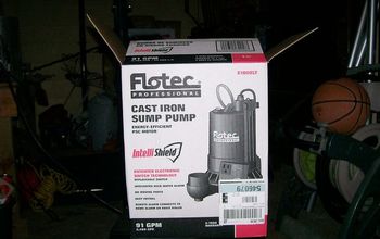 Many thanks and a new sump pump