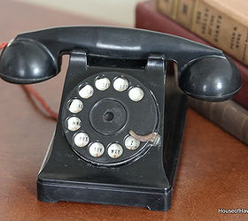 top vintage thrifting finds for 2012, home decor, repurposing upcycling, Vintage toy phone