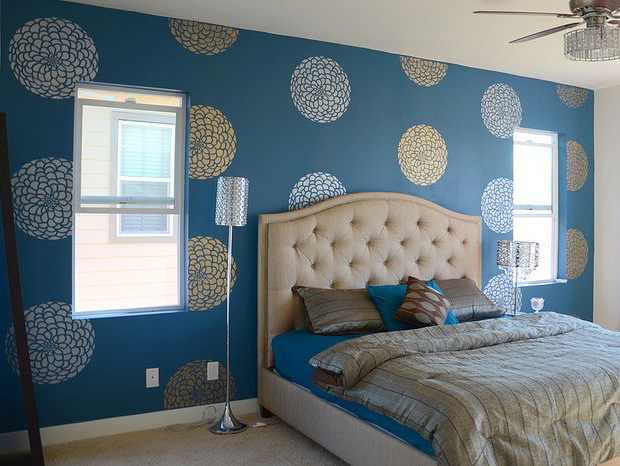 the best stencil color for a bedroom, bedroom ideas, home decor, painting, wall decor, Cutting Edge Stencils suggests stencil the best stencil colors for a bedroom to get the maximum amount of shut eye
