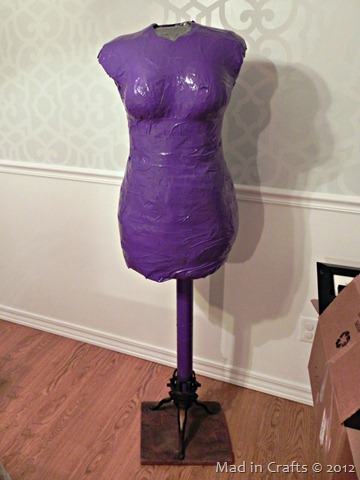 mad in crafts tops tutorials of 2012, crafts, 10 Duct Tape Dress Form