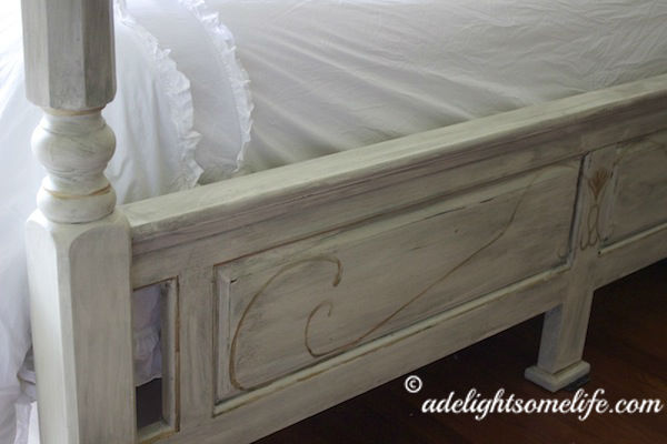 french impressions part ii the bed transformed, bedroom ideas, home decor, painted furniture