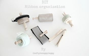 A simple organizing solution for craft supplies!