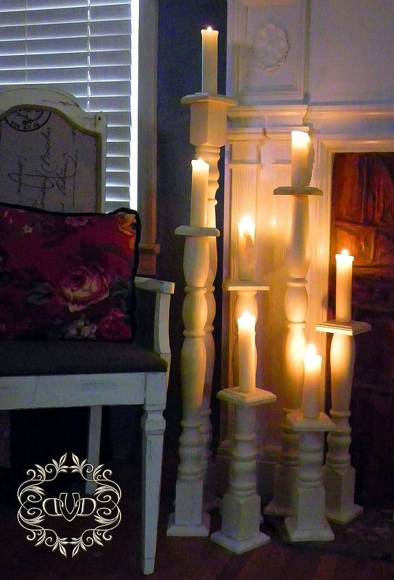 candle holders from junk, lighting, repurposing upcycling