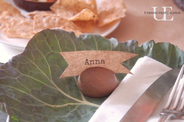 easy placecard holders using avocado seeds, crafts, repurposing upcycling