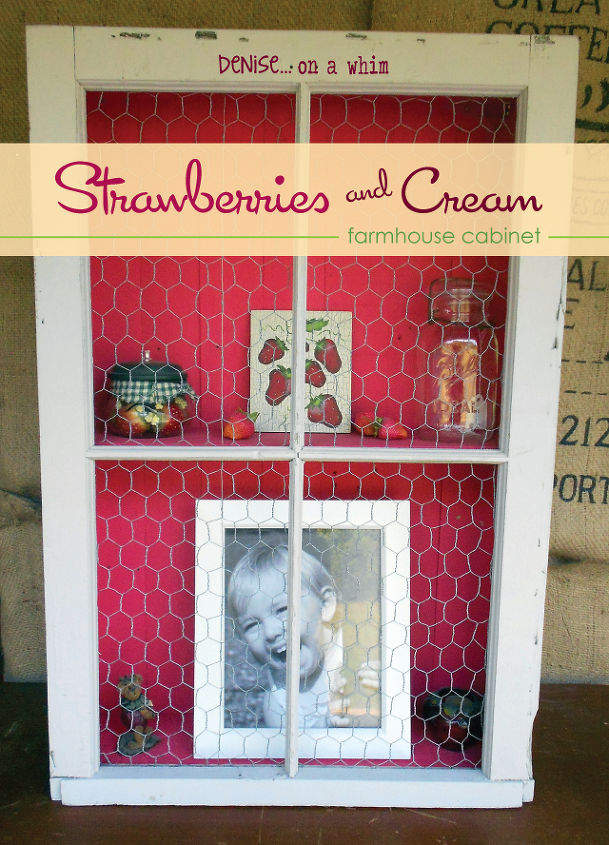 farmhouse cabinet from a repurposed window, kitchen cabinets, repurposing upcycling