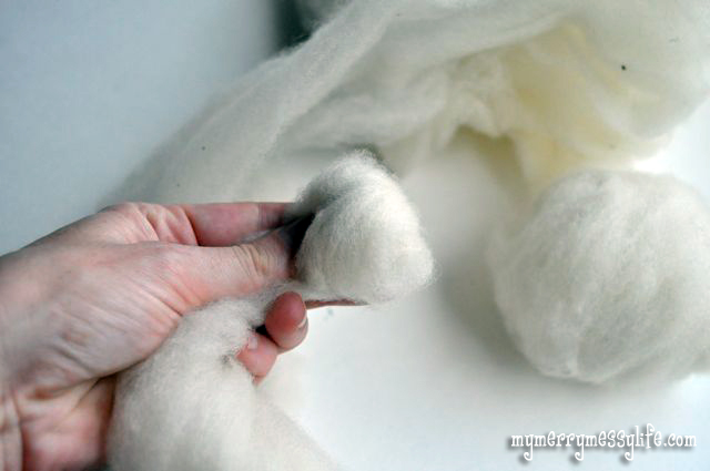 diy wool dryer balls from wool roving, crafts, go green, Full photo tutorial on how to make them Click the link to see more