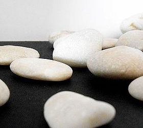 make your own pebble art frame, crafts