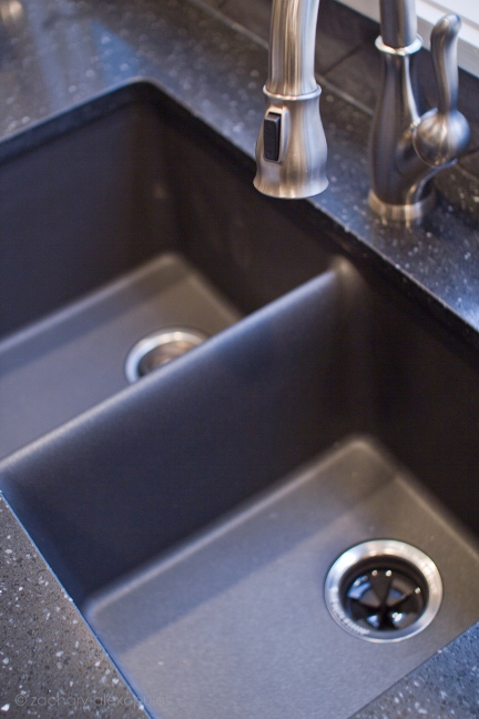 four plumbing myths that can increase costs, home maintenance repairs, how to, plumbing, Black Graphite Sink via Hamtil Construction