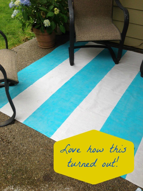 A Painted Floor Cloth Hometalk, How To Make A Painted Oil Cloth Rug