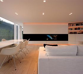lake lugano house in switzerland by jm architecture, architecture, garages