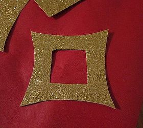 diy wrap it up like santa, christmas decorations, crafts, seasonal holiday decor, Cut out some belt buckles
