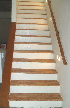 a stair case make over that was easy, diy renovations projects, painting, stairs