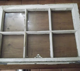 what to do with a vintage window, repurposing upcycling, An old window found on the curbside