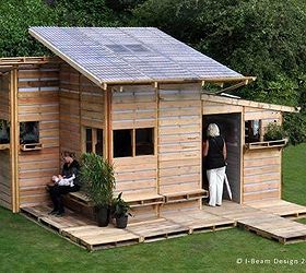 homes made of pallets, home improvement, House made of pallets the ultimate in upcycling