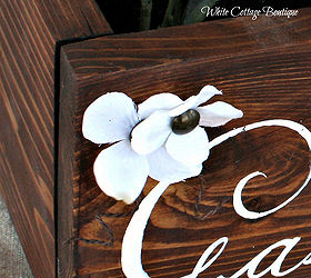 hand made garden flower box, crafts, flowers, gardening