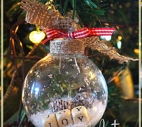 diy rustic country shaker ornaments, christmas decorations, crafts, seasonal holiday decor, Keep your word sentiments short sweet to fit easily inside