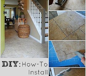 installing groutable luxury vinyl tile, flooring, tile flooring, tiling