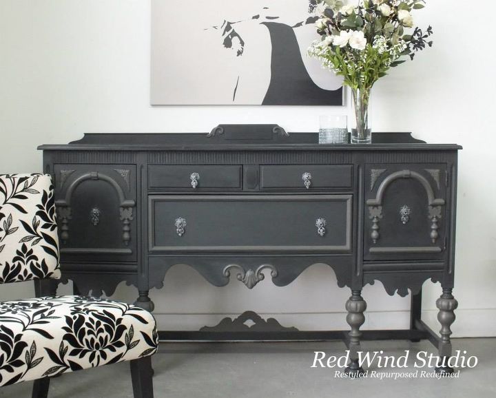 glamming it up, painted furniture