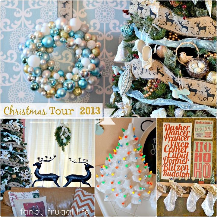 fancy frugal life holiday tour 2013, christmas decorations, seasonal holiday decor, wreaths