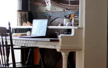 Turn an Antique Piano Into an Amazing DESK!
