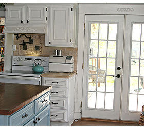my kitchen on a budget, home decor, kitchen design, kitchen island, I added trim to everything to make it look custom